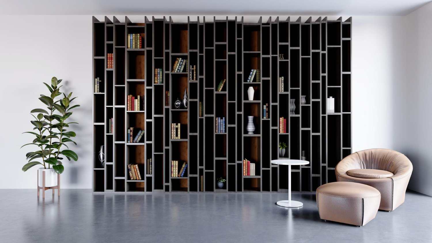 bibliothèque tendance