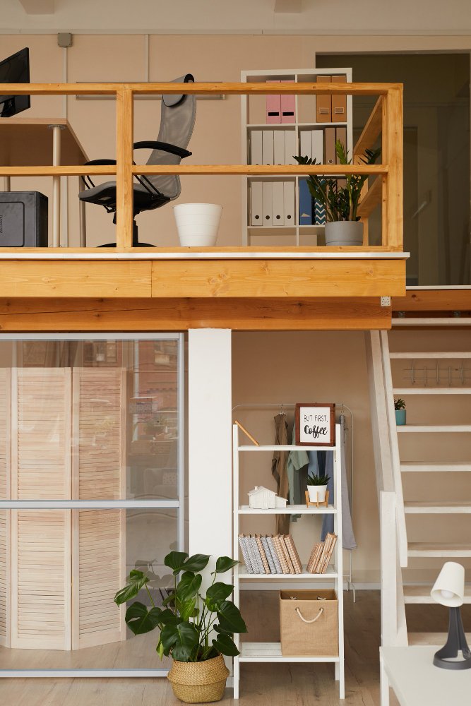 Bureau en mezzanine un espace de travail au calme