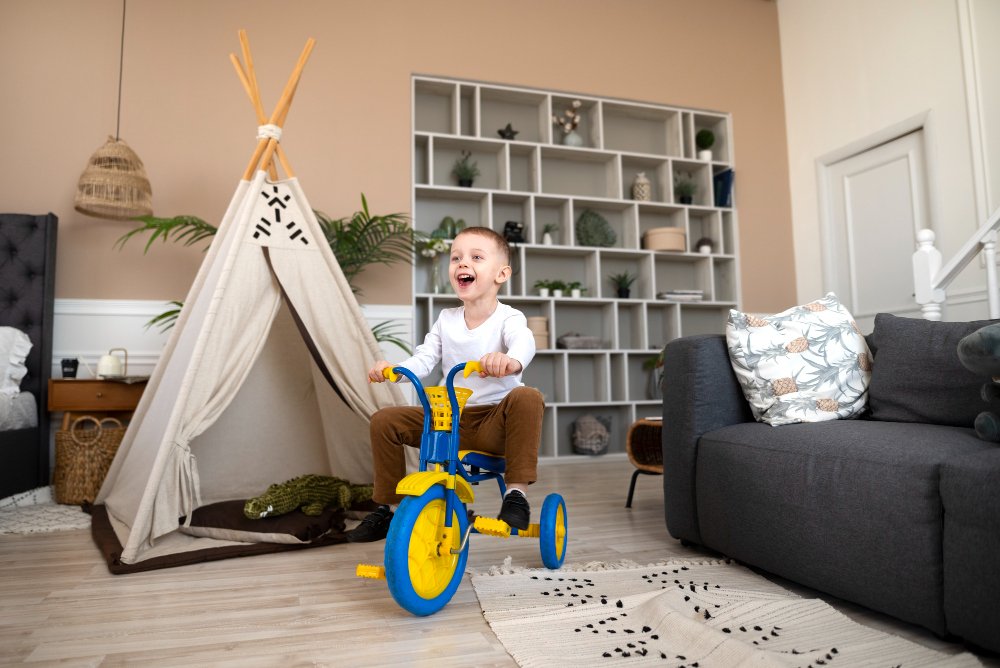 Espace de jeu en mezzanine le paradis des enfants